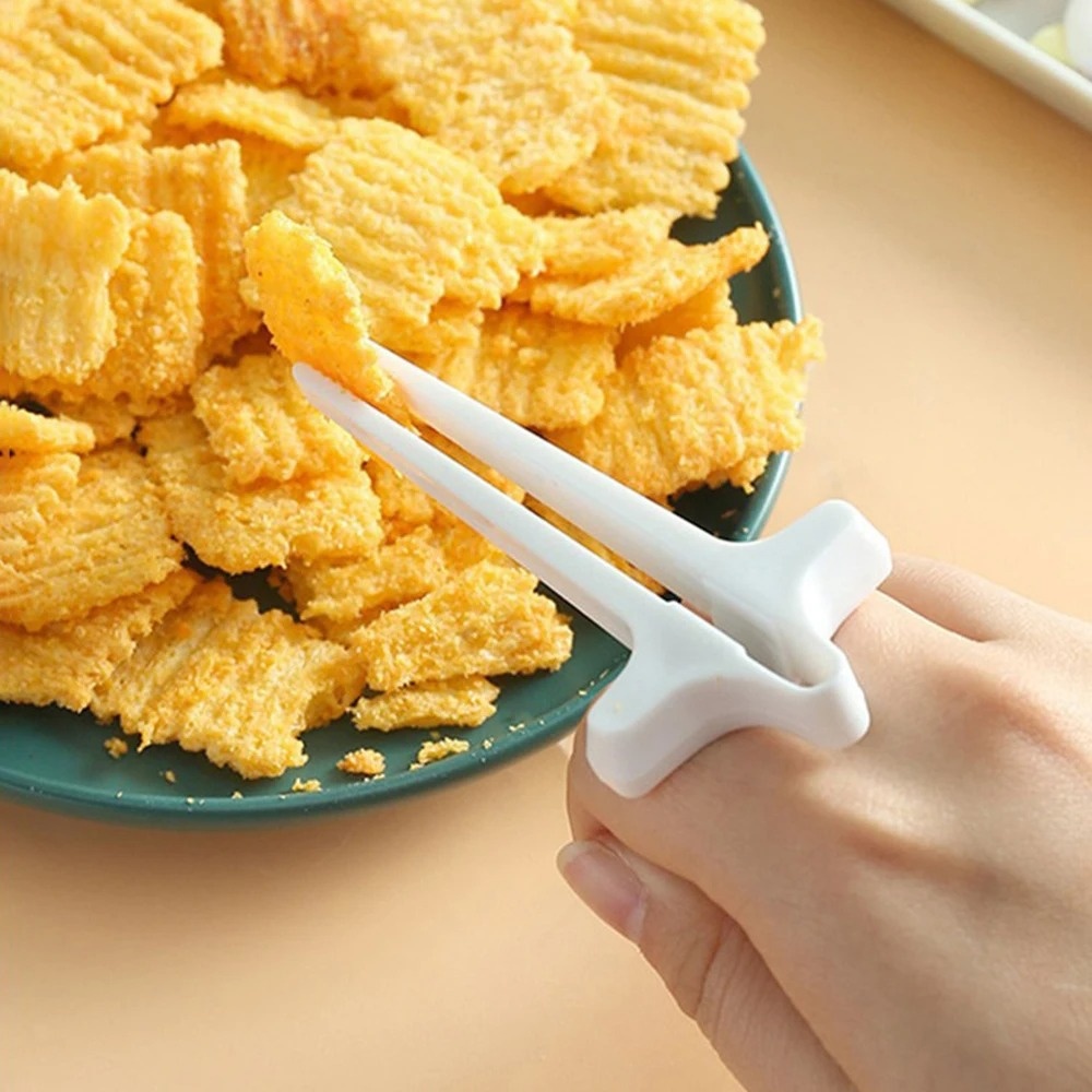 Food Snacks To Eat - Reusable Lazy Finger Auxiliary Chopsticks Clip-On