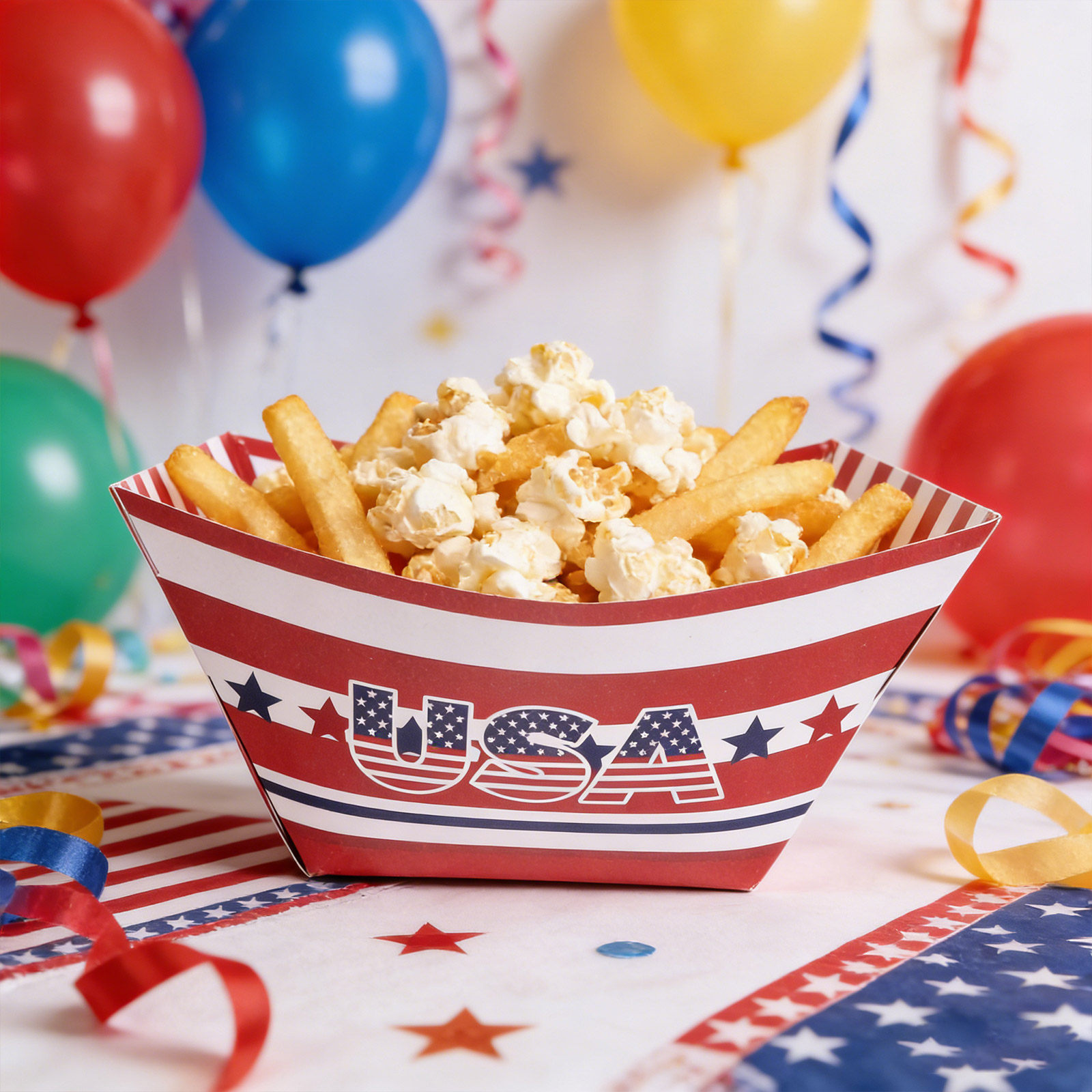 Food Snacks Party - 12Pcs Independence Day Party Snack Boxes