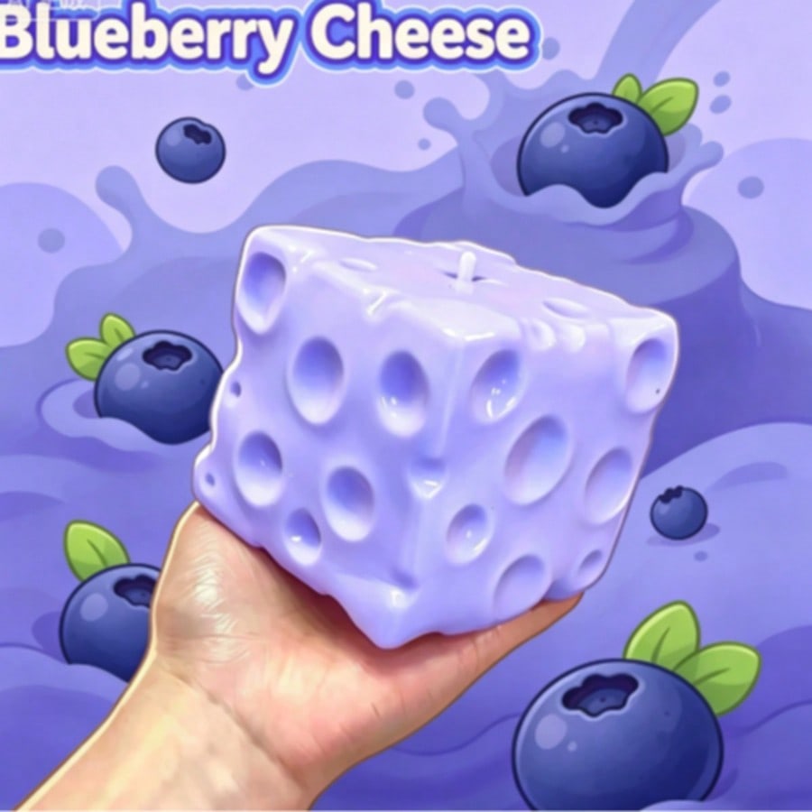 New Blueberry Color Cheese Squ - Food & Snacks Pdf recension och pris