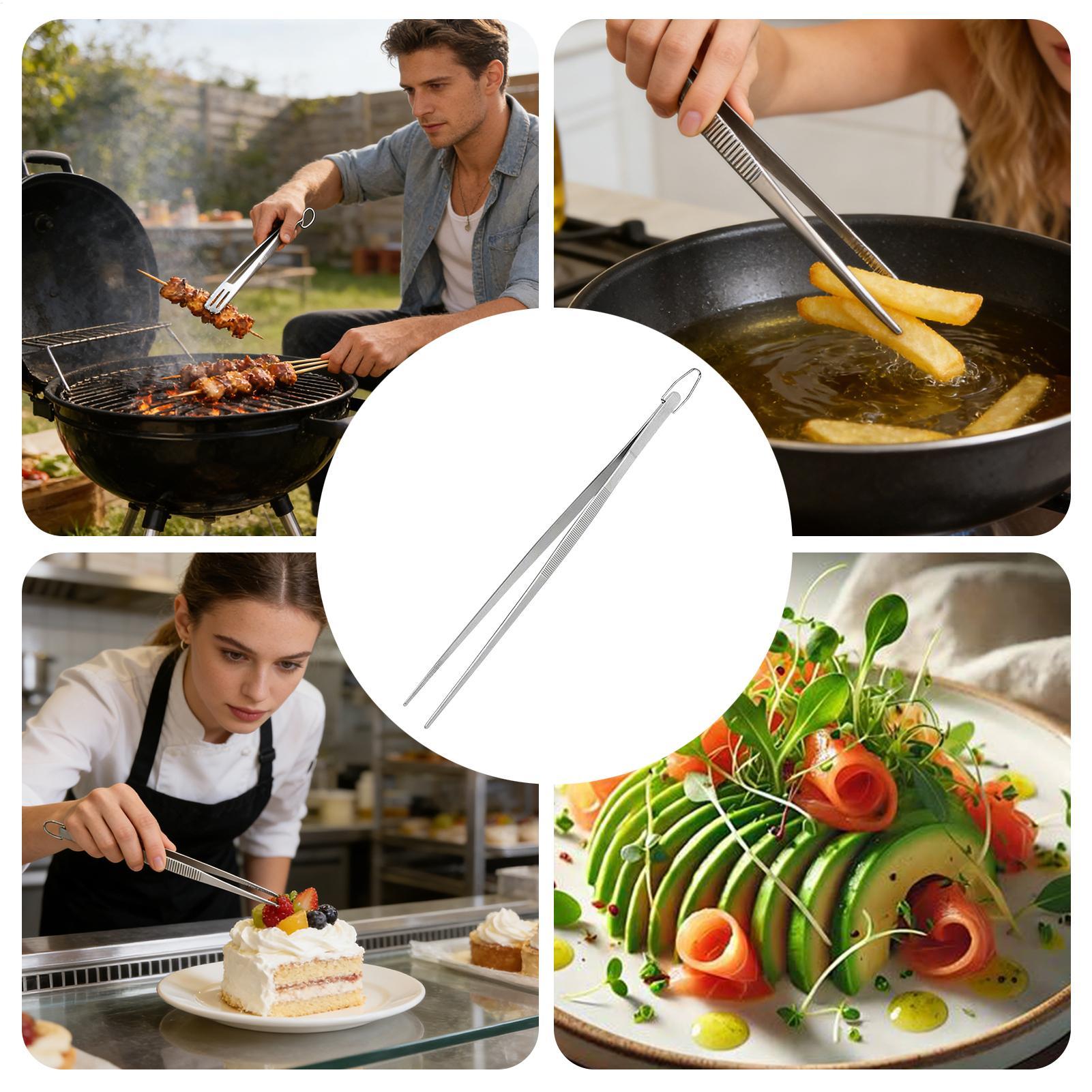 Cooking Tongs Tweezers Food To - Food Snacks Party recension och pris