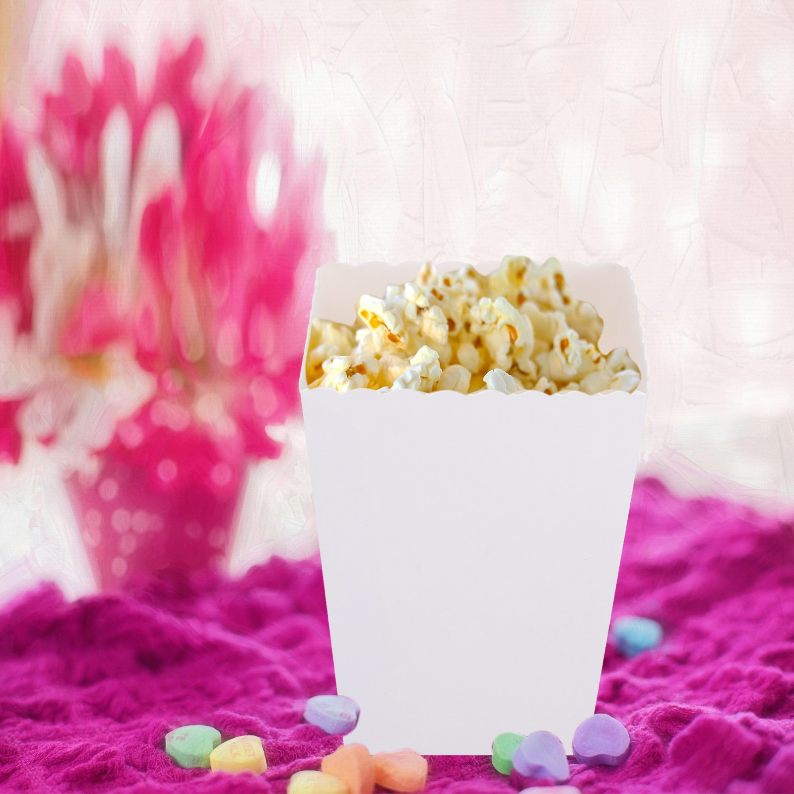 50Pcs Party Disposable Popcorn - Food Snacks Party recension och pris