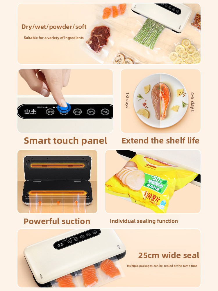 Mini Vacuum Sealer Machine Aut - Food Snacks In Usa recension och pris