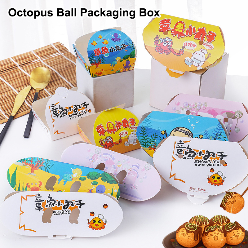 100Pcs Disposable Cartoon Octo - Food Snacks Party recension och pris