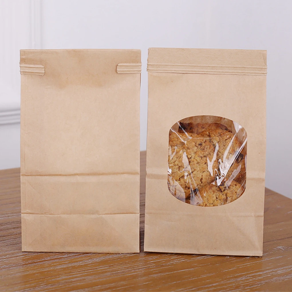 10Pcs Bakery Bags, Window Seal - Food Snacks Party recension och pris
