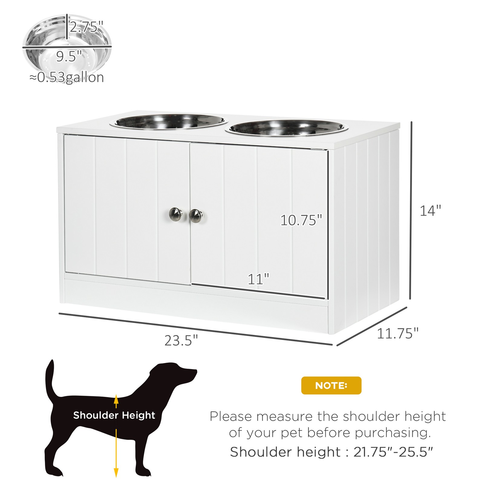 Magnetic-Door Dog Food Storage - Food X recension och pris