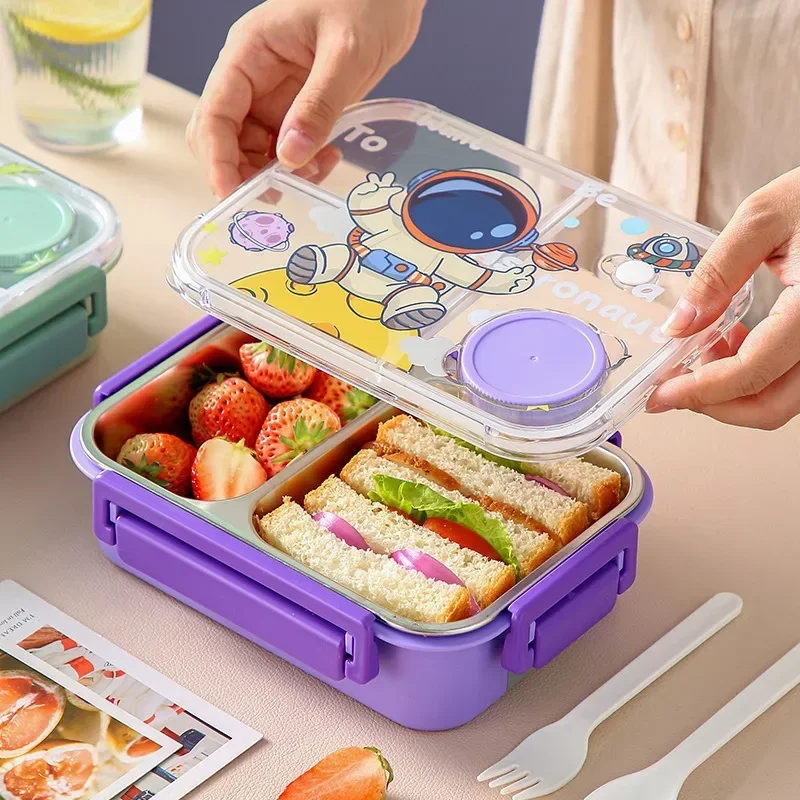 Unicorn Cartoon Bento Lunch Bo - Snacks Food Warmer recension och pris