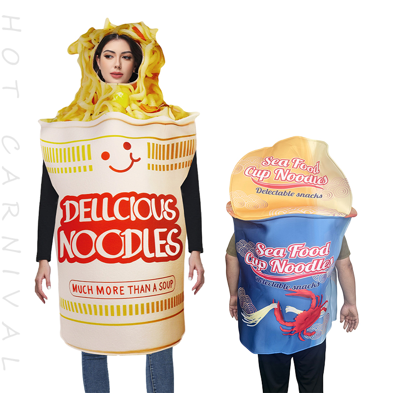 Funny Fancy Food Sponge Suit H - Food Snacks Party recension och pris