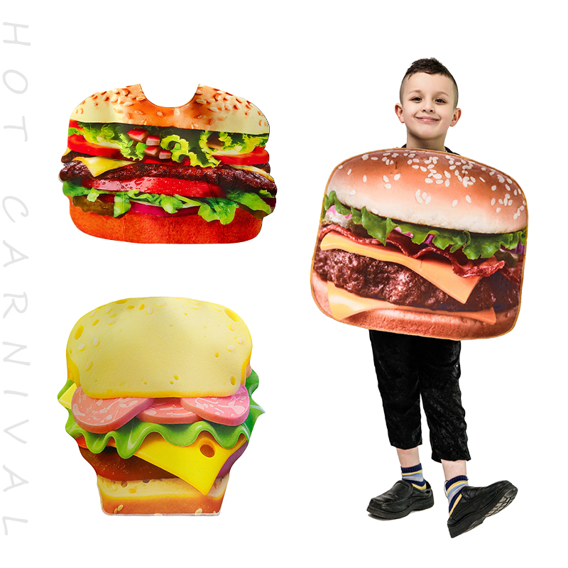 Funny Fancy Food Sponge Suit H - Food Snacks Party recension och pris