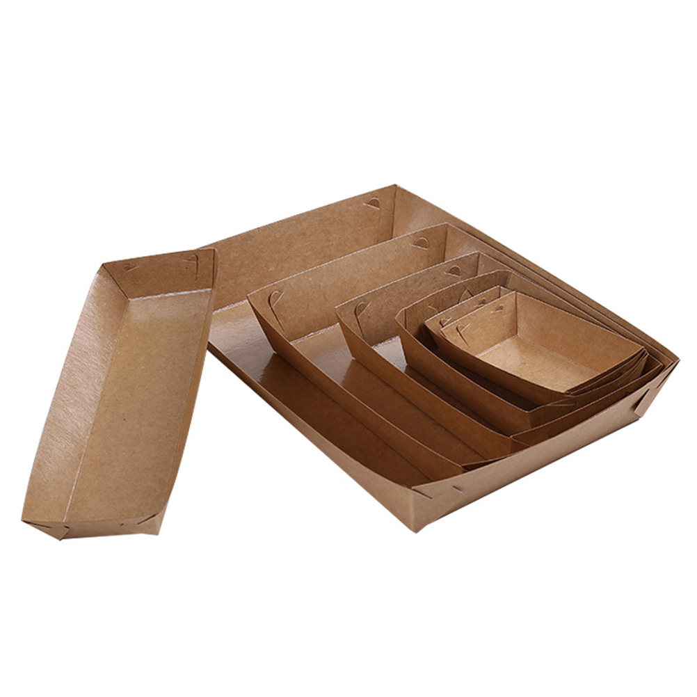 30Pcs Kraft Paper Disposable B - Food Snacks Party recension och pris