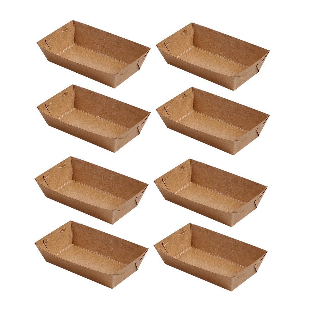 30Pcs Kraft Paper Disposable B - Food Snacks Party recension och pris