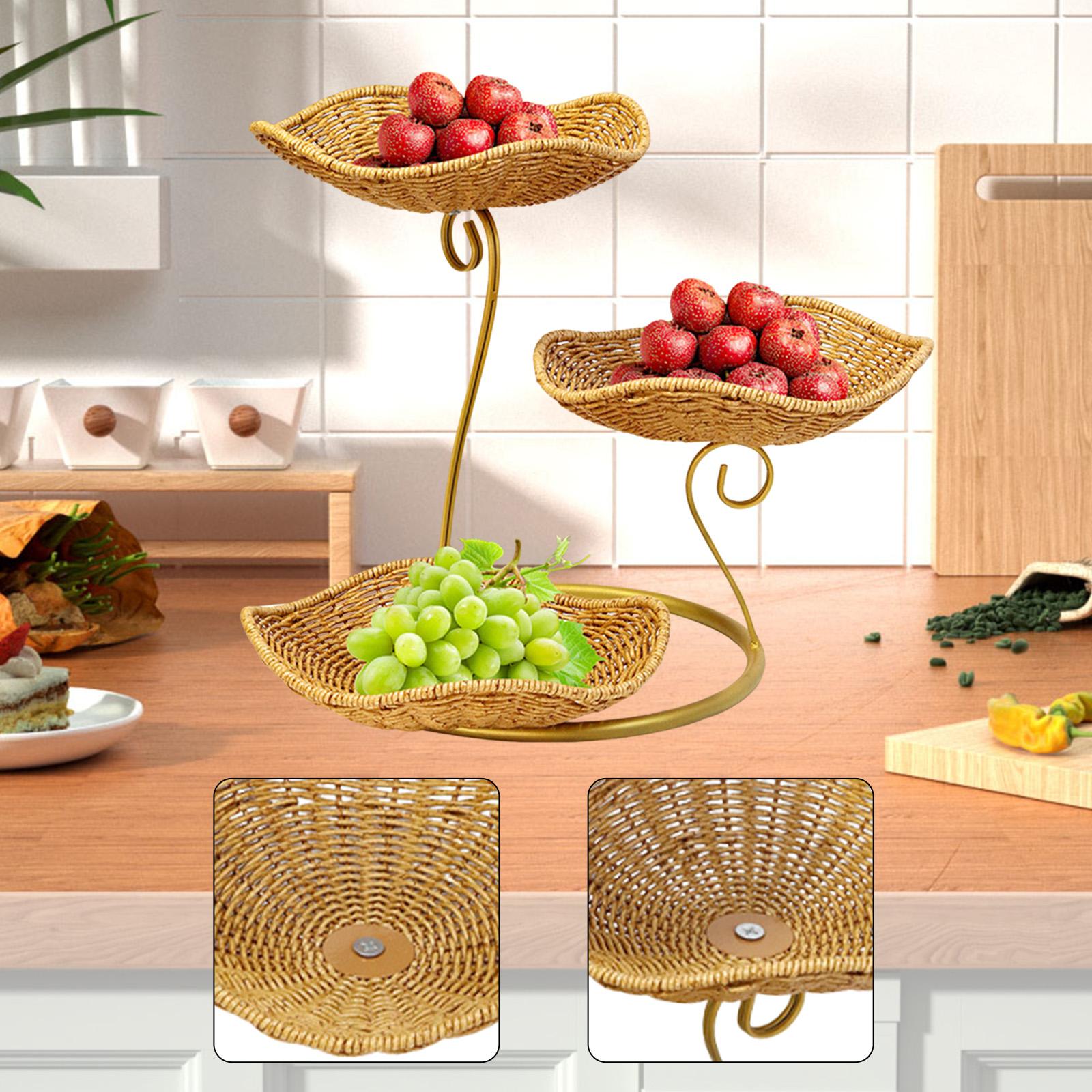 Nice Fruit Basket 3 Tiered For - Nice Food Snacks recension och pris