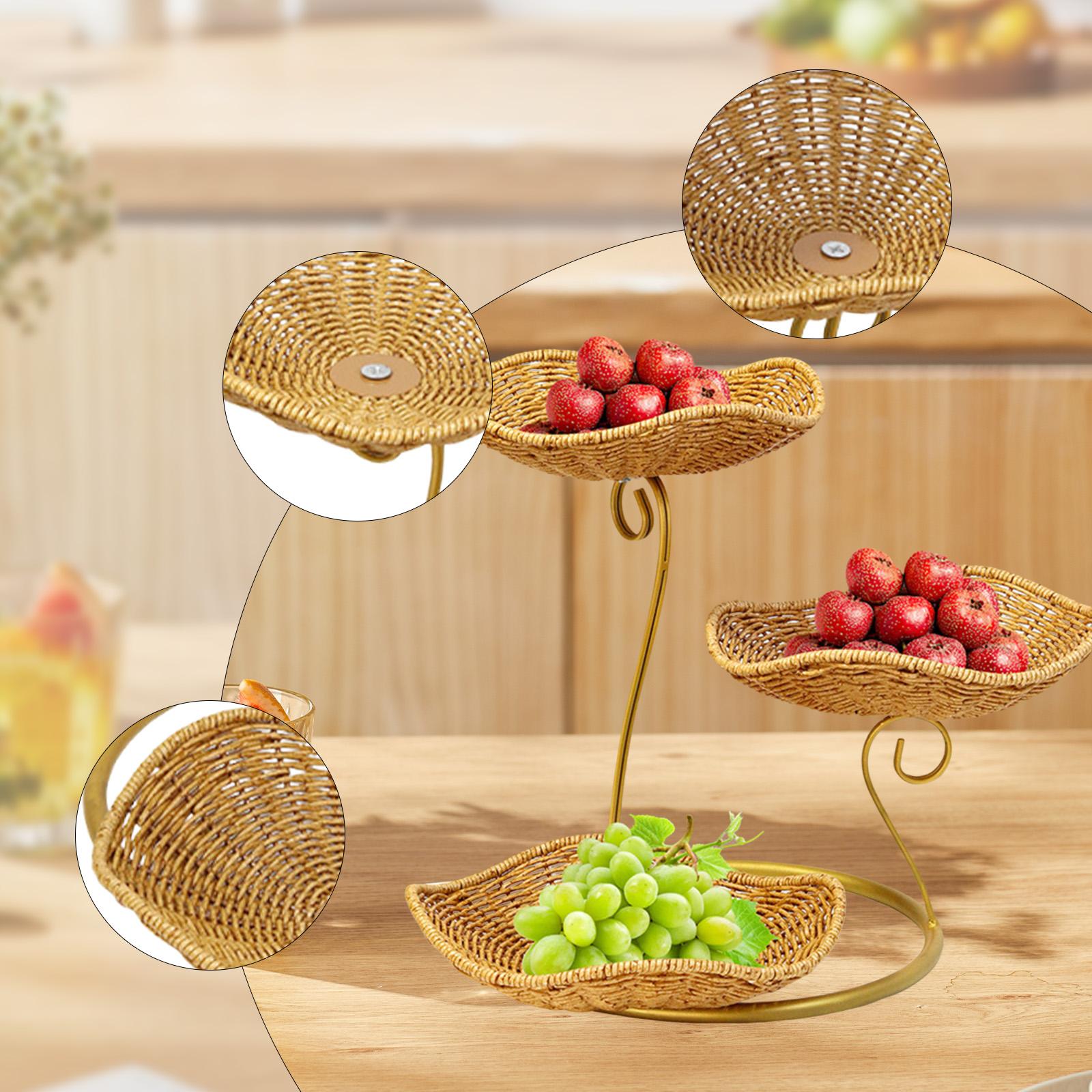 Nice Fruit Basket 3 Tiered For - Nice Food Snacks recension och pris