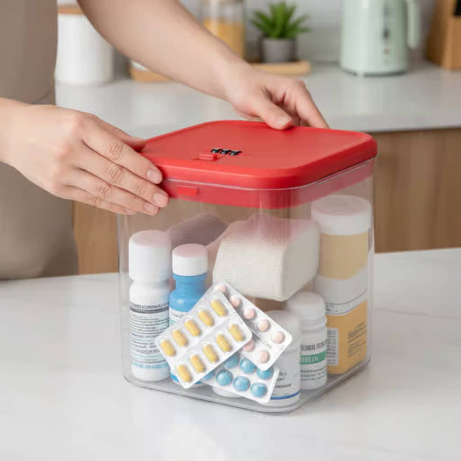 Clear Lockable Box Versatile L - Food & Snacks Pdf recension och pris