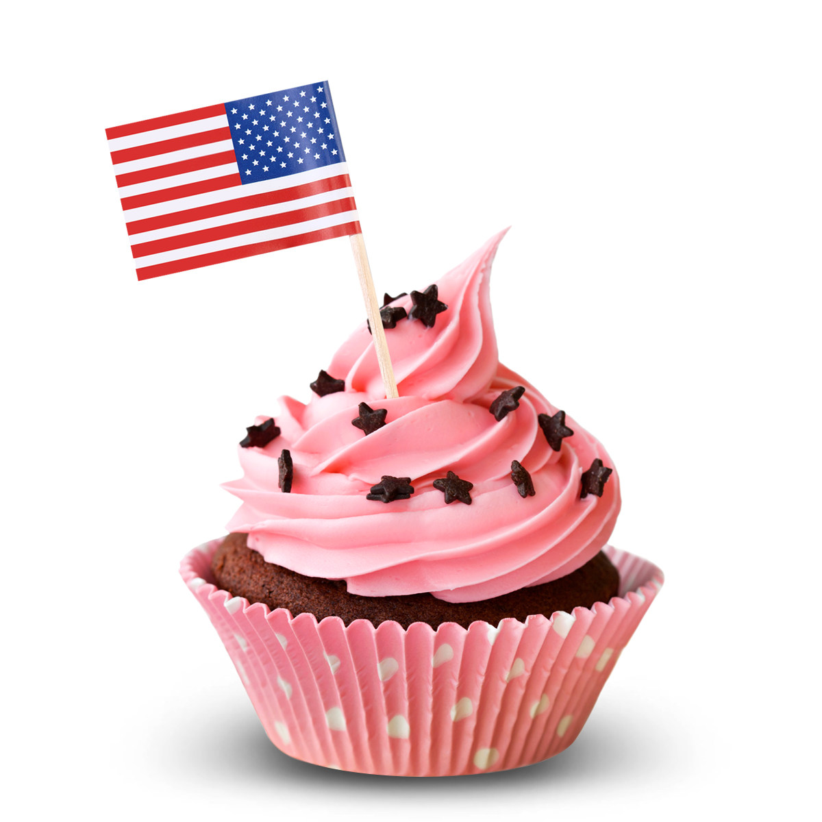 100Pcs American Flag Picks 2.5 - Food Snacks Party recension och pris