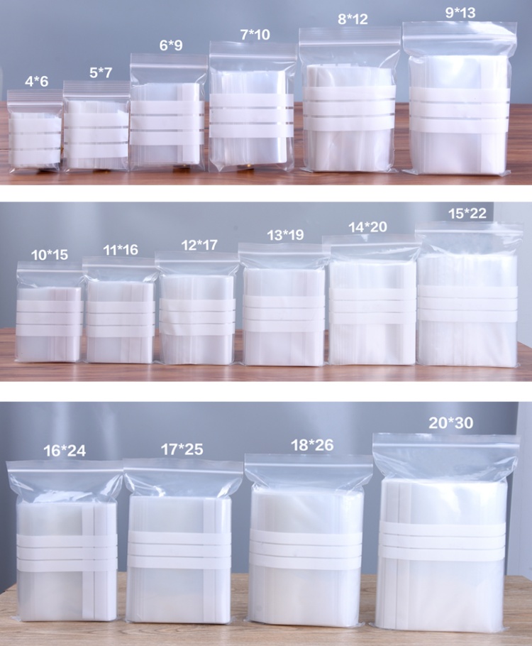 200PCS PE Clear Plastic Writin - Food Snacks Party recension och pris