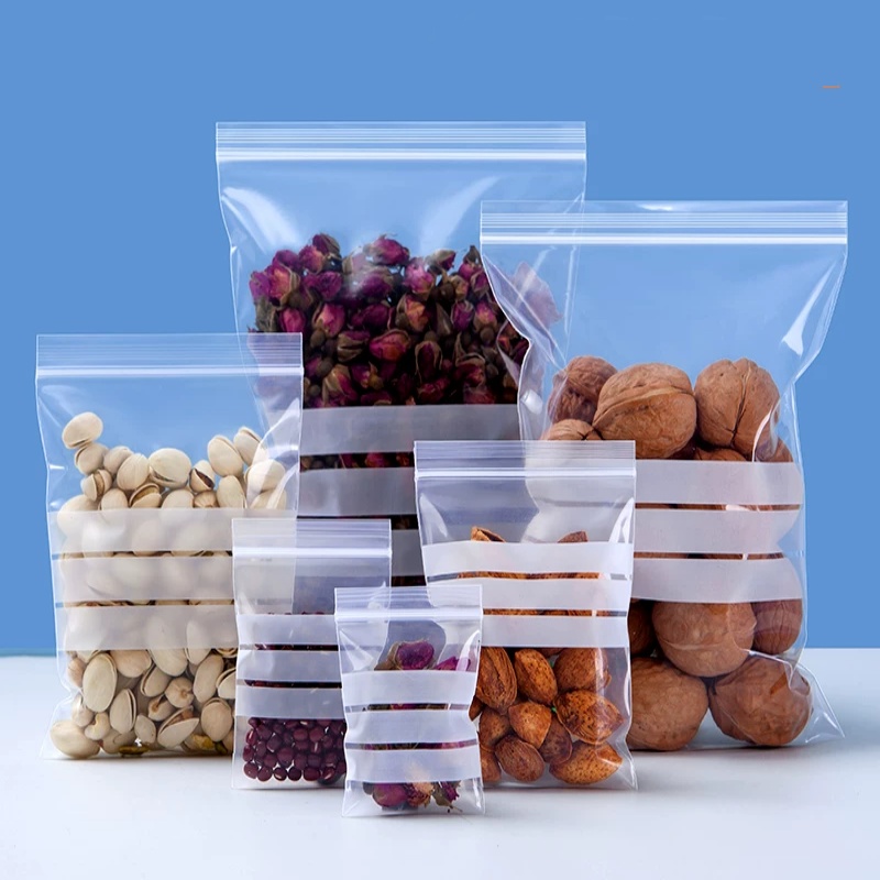 200PCS PE Clear Plastic Writin - Food Snacks Party recension och pris