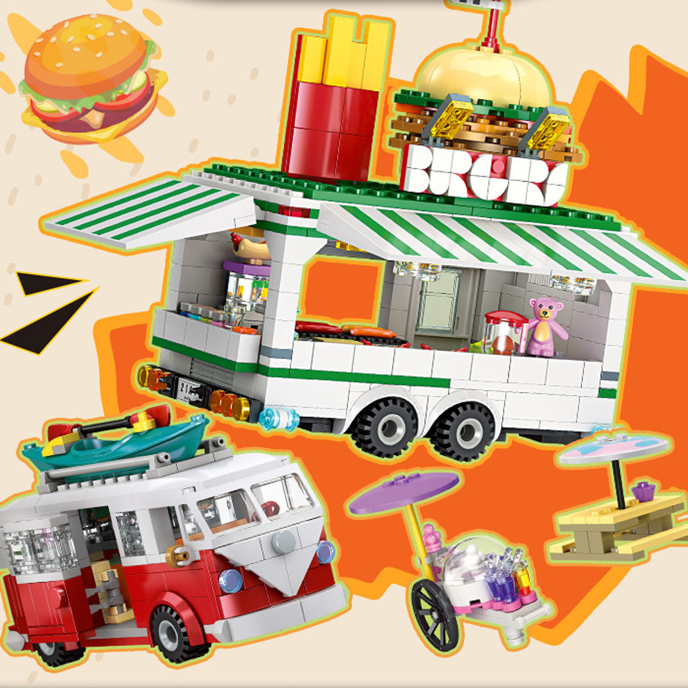Creative City Street View Buil - Food Snacks To Eat recension och pris