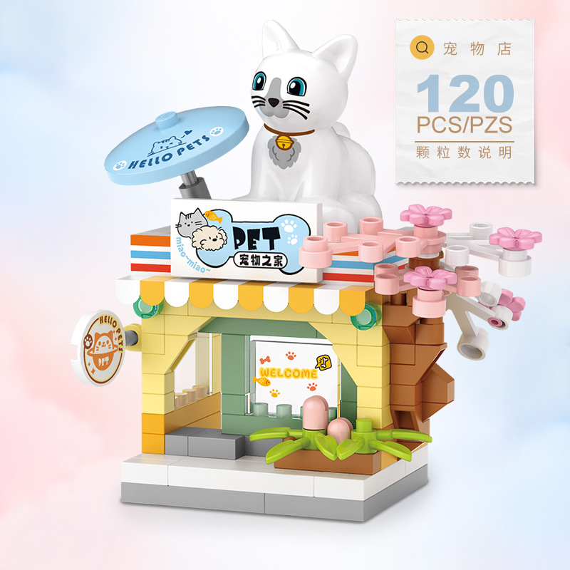 128 Characters Toy Building Bl - Food Snacks Ideas recension och pris