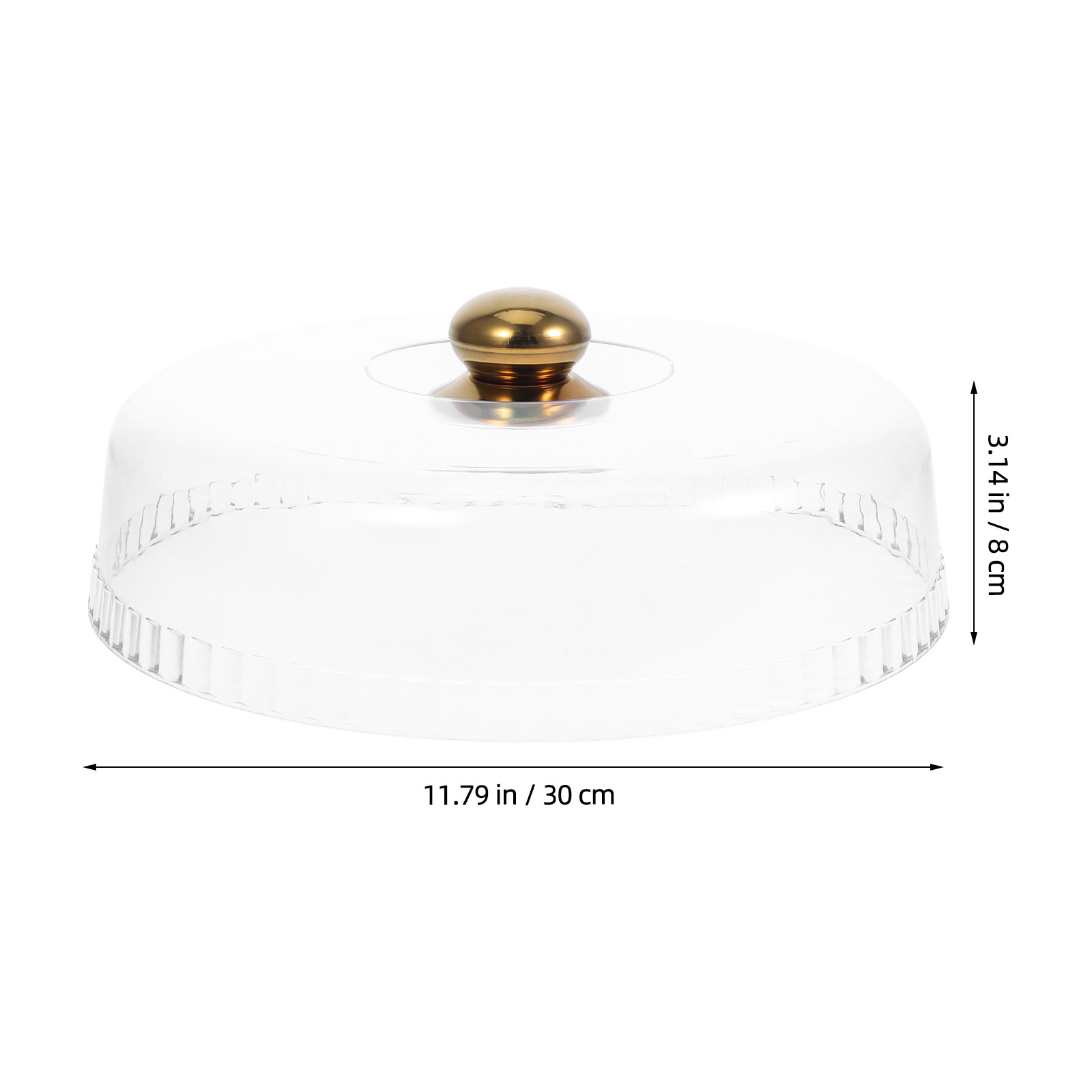 30Cm Clear Acrylic Cake Dome C - Food Snacks Party recension och pris