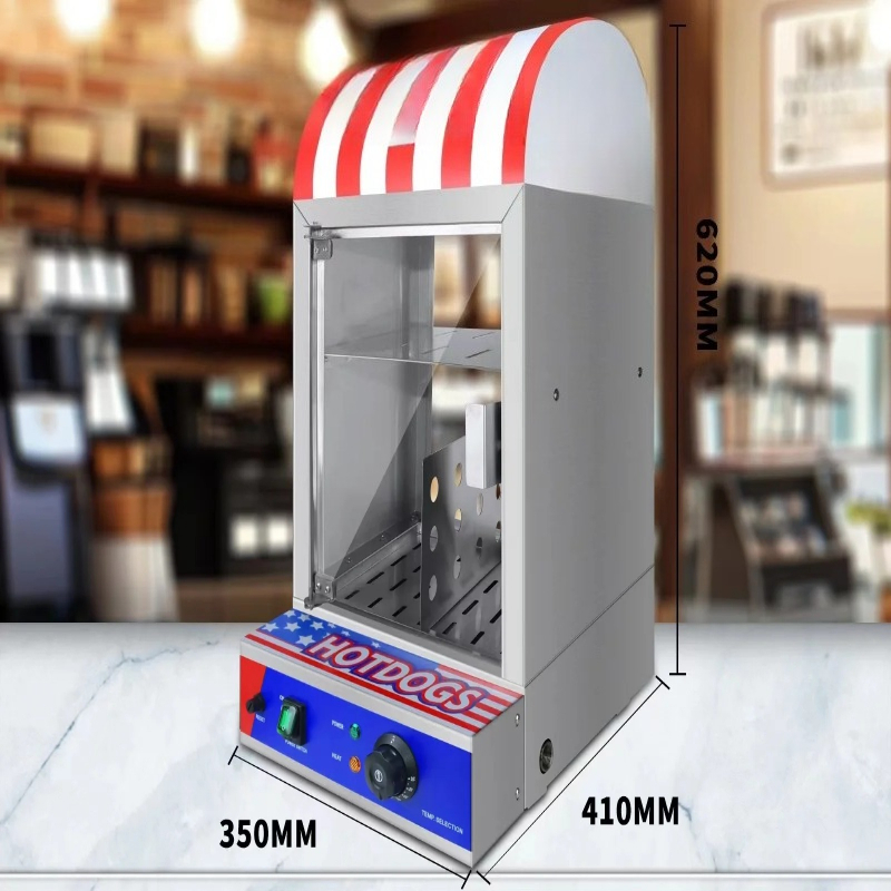 Commercial Automatic Hot Dog B - Snacks Food Warmer recension och pris