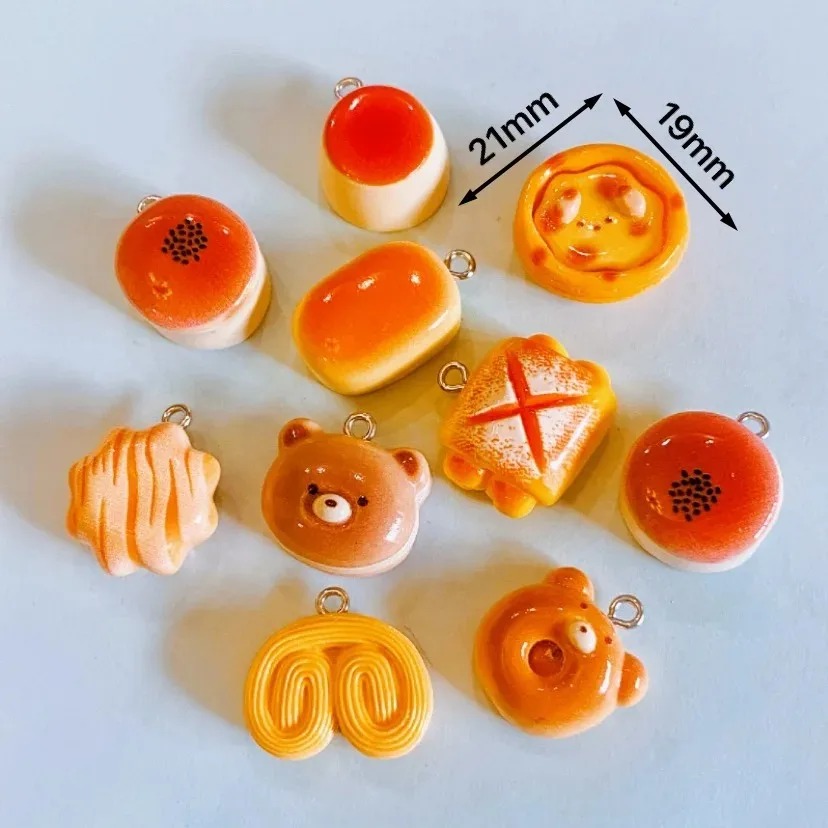 10Pcs Cute Bear Pudding Tart B - Food Snacks Party recension och pris
