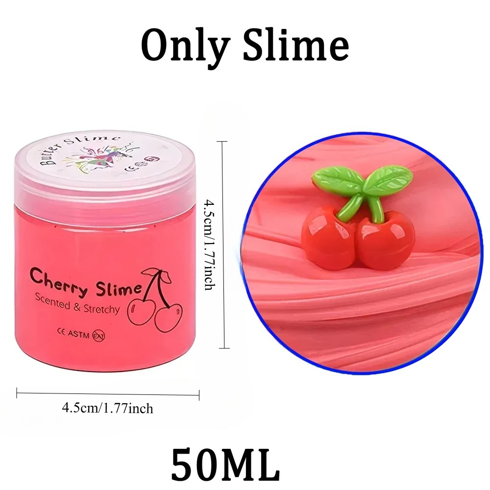 12 piece butter slime set, par - Food Snacks To Eat recension och pris