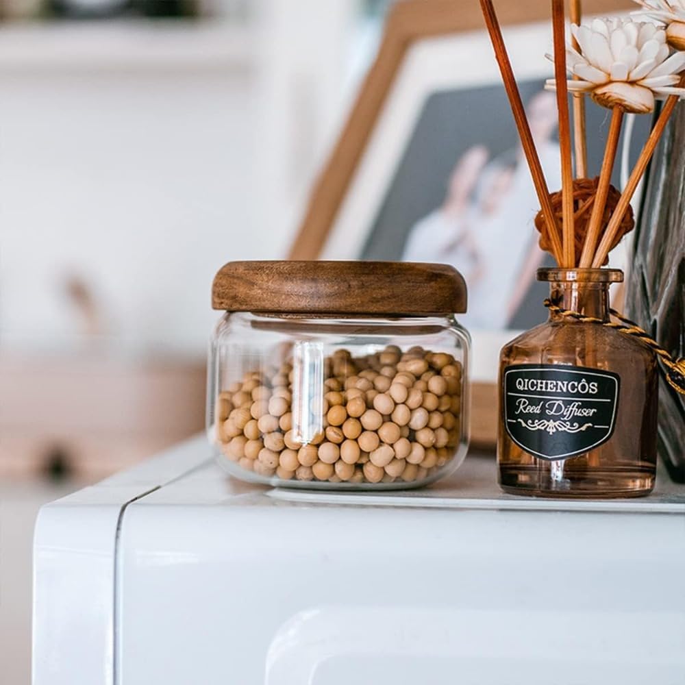 Glass Food  Containers with Wo - Food X recension och pris