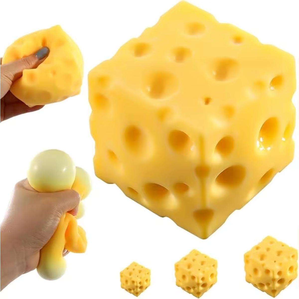 Cheese Stress Ball Squishy Toy - Food & Snacks Pdf recension och pris