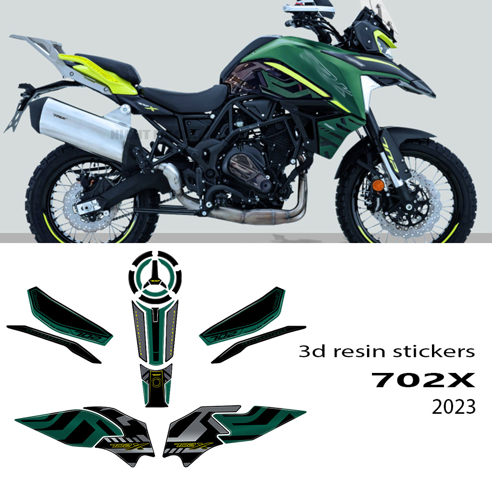 3D Sticker Trk702x Motorcycle  - Food X recension och pris