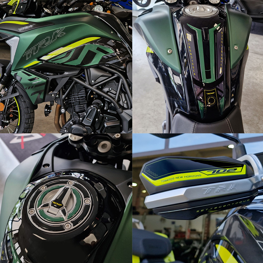 3D Sticker Trk702x Motorcycle  - Food X recension och pris