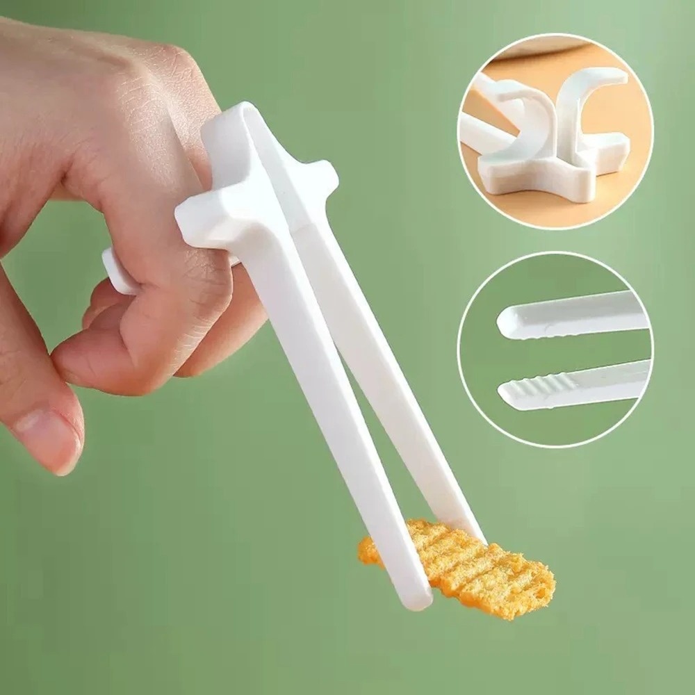 1PC Plastic Finger Snack Chops - Food Snacks To Eat recension och pris