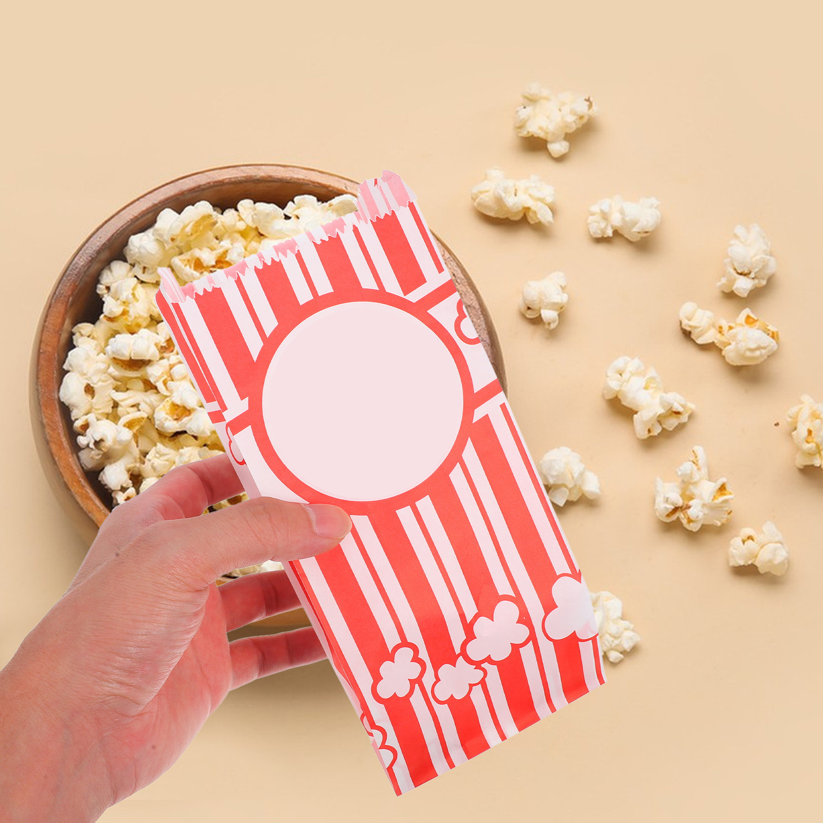 30Pcs Greaseproof Popcorn Bags - Food Snacks In Usa recension och pris