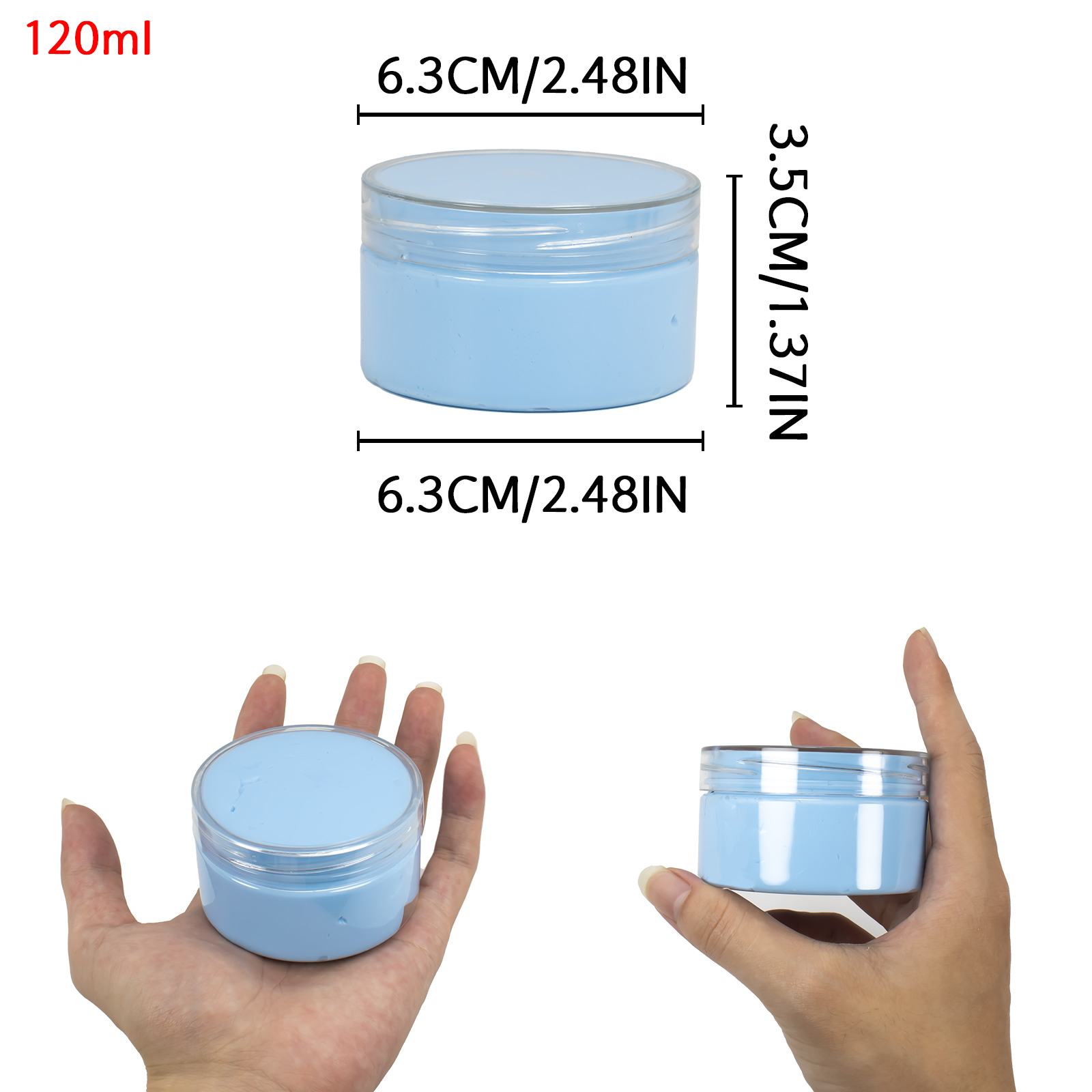 120ml Fluffy Butter Slime Kit  - Food Snacks To Eat recension och pris